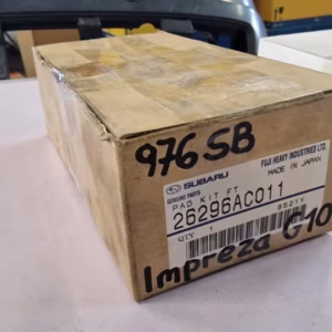 26296AC011 Neue Bremsbeläge vorne Subaru Impreza GG Legacy 2