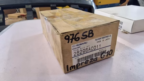 26296AC011 Neue Bremsbeläge vorne Subaru Impreza GG Legacy 2