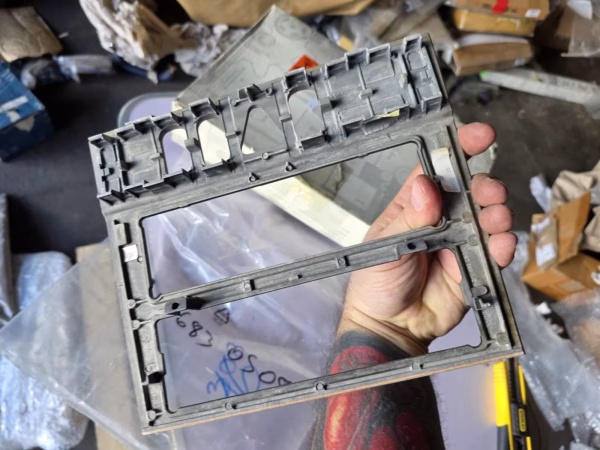 A2106830508 Neue Wurzelnuss Holzblende Armatur Mercedes W210 – Bild 2