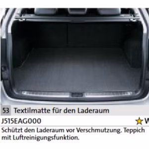 J515EAG000 Neue Kofferraummatte Subaru Outback Legacy