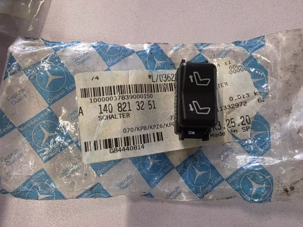 A1408213251 Neuer Schalter Klapptisch Sitz hinten Mercedes W140