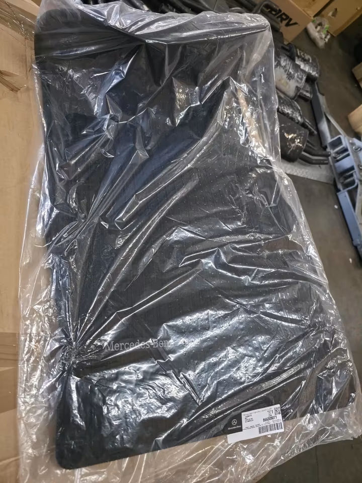 Original Mercedes Fußmatten Ripsmatten Satz v+h Mercedes W124 – Bild 3