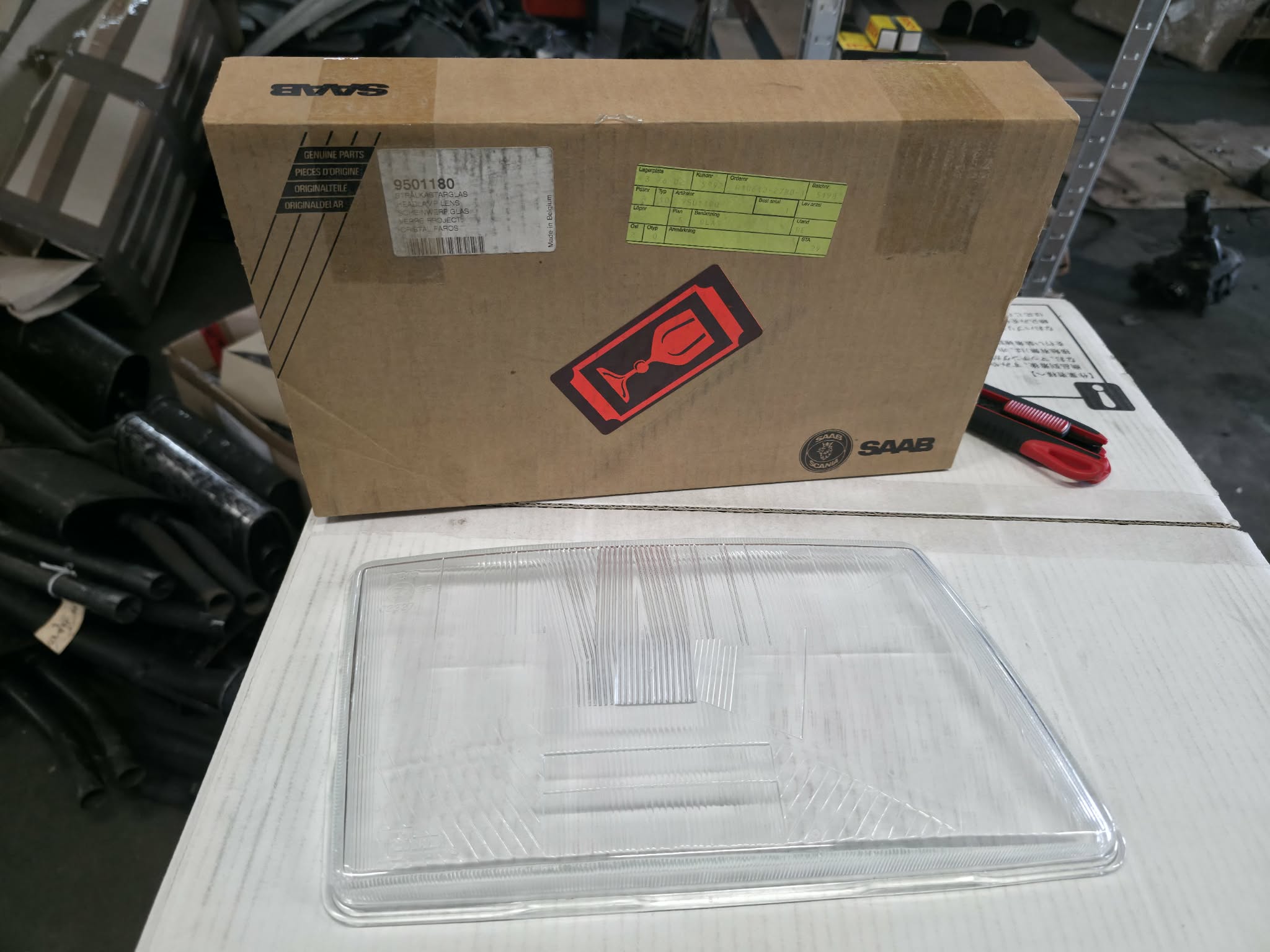 9501180 Neue Streuscheibe Scheinwerfer rechts SAAB 9000