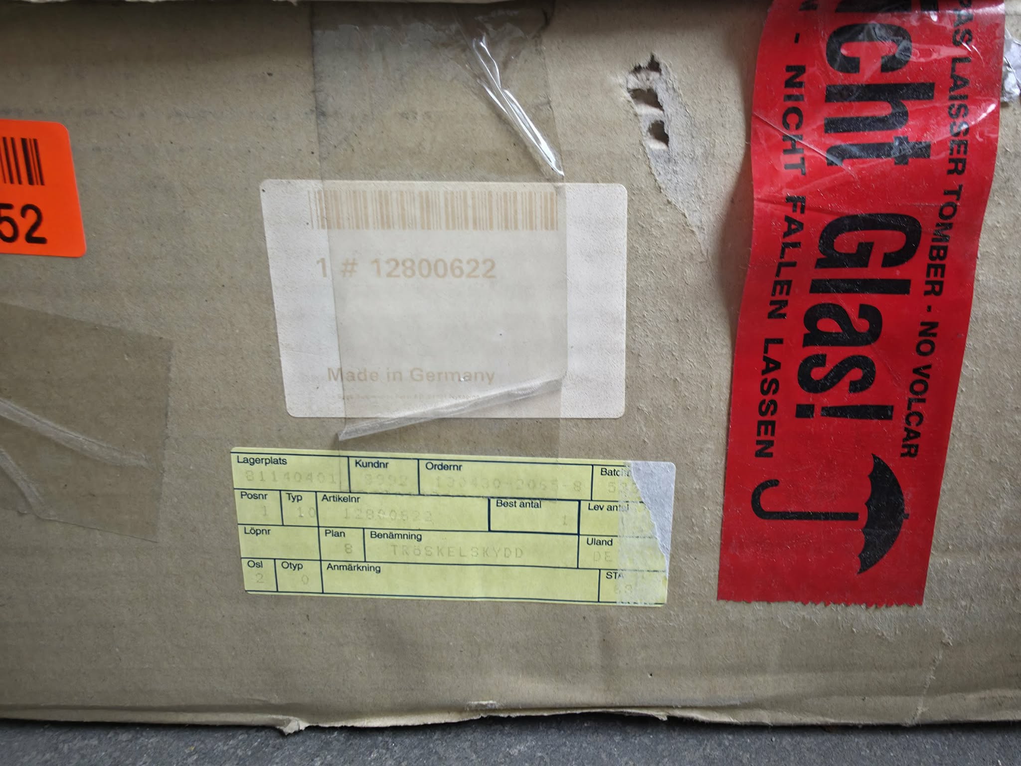 12792001 Neue Schwellerverkleidung rechts SAAB 9-3 NOS 12800622 – Bild 5