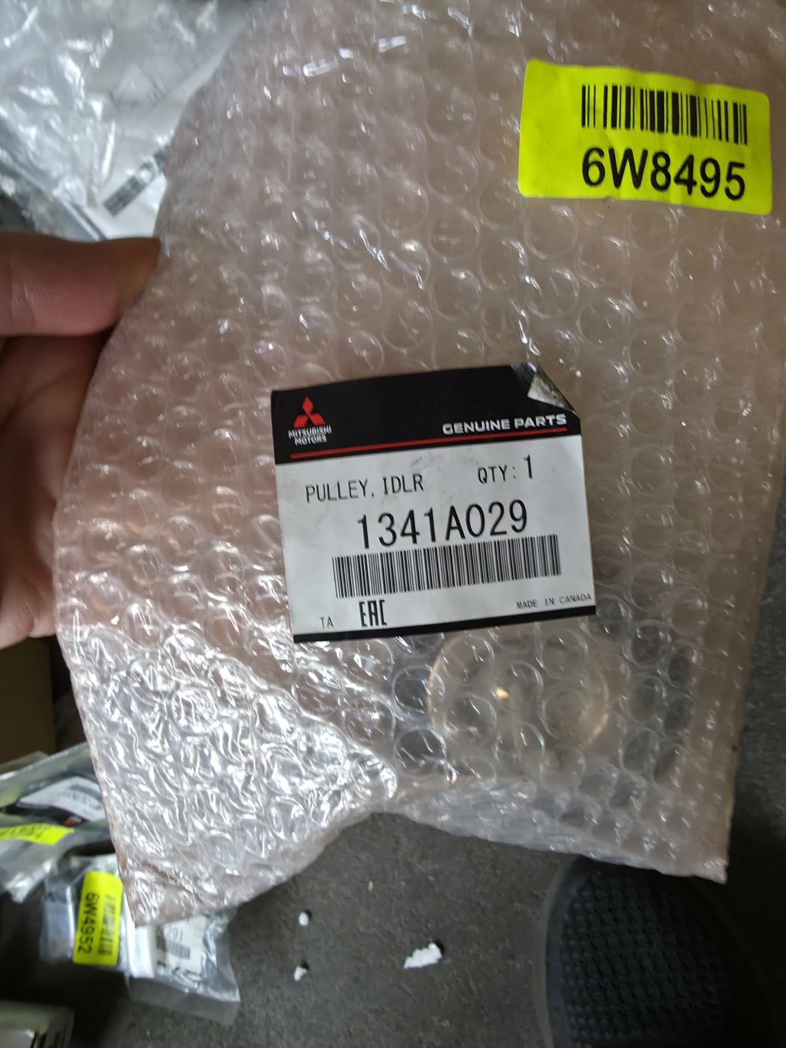 1341A029 Neue Umlenkrolle Keilriemen für Mitsubishi Evo 10 CZ4A
