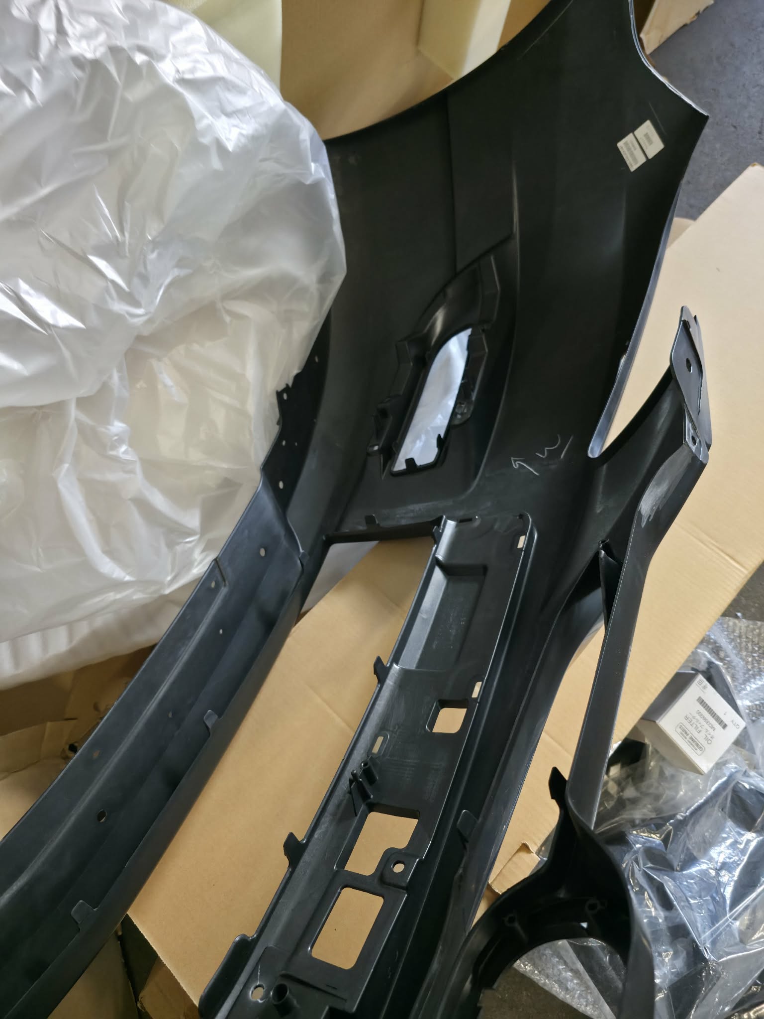 B37F50031K4366 Neue Stoßstange vorne Mazda 3 MPS BK – Bild 4